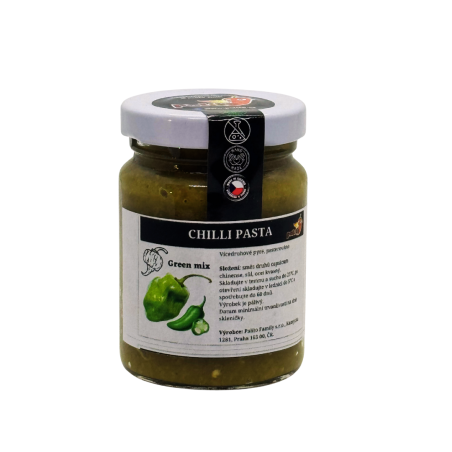Green mix - chilli pasta